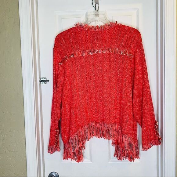 NIC+ZOE Fringe Mix Jacket Size 2X - Picture 5 of 8